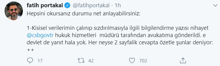 Çevre Ve Şehircilik Bakanlığı'nın Cevabı Fatih Portakal'ı İsyan Ettirdi: Avrupa İnsan Hakları Mahkemesi'ne Kadar Gideceğim!