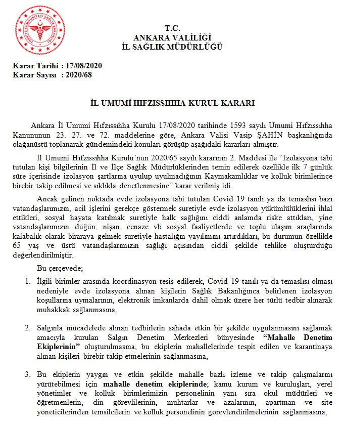 SON DAKİKA: 65 Yaş Üstü Yasakları Geri Geldi! 65 Yaş Üstüne Sokağa Çıkma Yasağı Son Durum Ne, Hangi İllerde Kısıtlama Var?