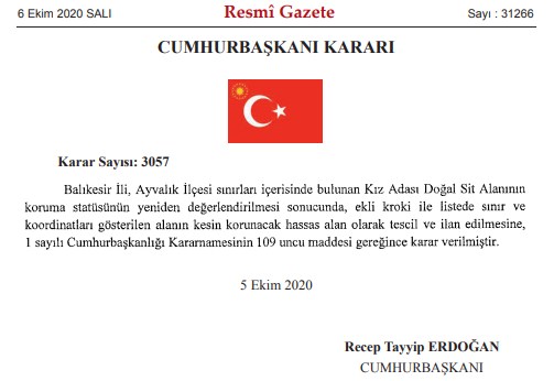 Cumhurbaşkanı Erdoğan İmzaladı: Bayburt, Gümüşhane, Bartın, Uşak, Yalova, Balıkesir ve Ankara İçin Kesin Korunacak Hassas Alan Kararı Çıktı!