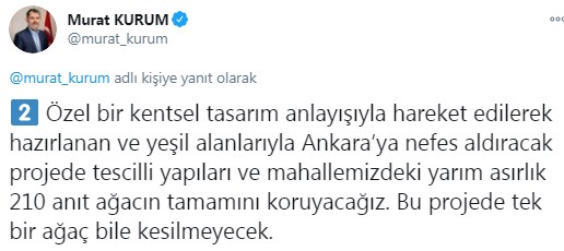 Bakan Kurum'dan Ankara Saraçoğlu Mahallesi Kentsel Dönüşüm Projesi Açıklaması Geldi!