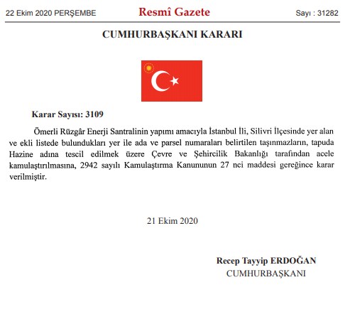 Cumhurbaşkanı Erdoğan İmzaladı, 9 İlde Acele Kamulaştırma Kararı Resmi Gazete İle Yayımlandı!