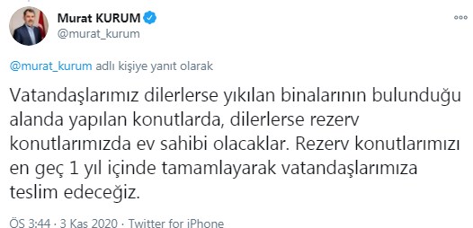 Çevre Bakanı Kurum Duyurdu: İzmir'de Tarihin En Büyük Kentsel Dönüşüm Projesi Başlıyor, 3 Bin Rezerv Konut Üretilecek!