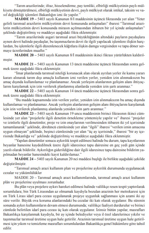 SON DAKİKA: Hobi Bahçesi Olanlar Dikkat! Cumhurbaşkanı Erdoğan İmzaladı, Kanun Teklifi Resmi Gazete İle Yayımlandı, Hobi Bahçeleri Yıkılacak Mı?