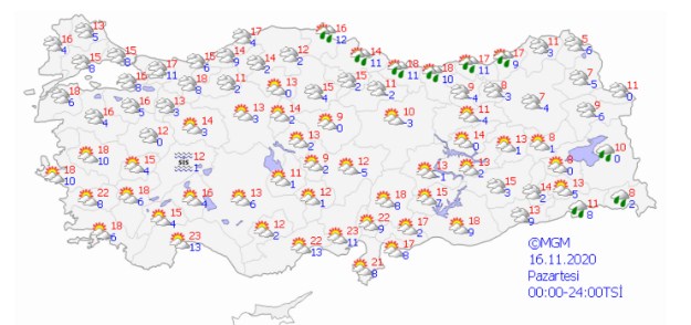 Meteoroloji Genel Müdürlüğü Son Dakika: Kış Geliyor, Sis, Sağanak Yağış ve Kar Uyarısı Geldi! Bu Hafta Hava Durumu Nasıl Olacak?