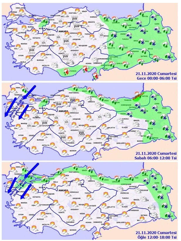 Meteoroloji Açıkladı: Kar Ne Zaman Yağacak, Hafta Sonu Hava Nasıl Olacak, Yağmur Yağacak Mı, Yağış Var Mı?