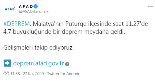 Son Dakika AFAD Deprem Haberi: Malatya Pütürge Depremle Sarsıldı, Çevre İllerde Büyük Panik Yaşandı!