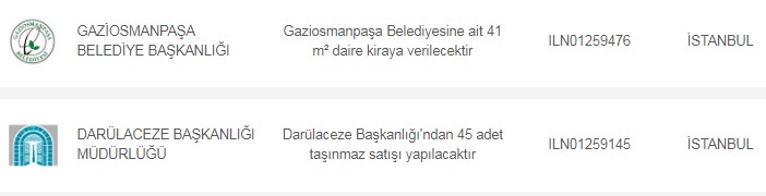 Kiralık ve Satılık Ev Arayanlara Haftanın Ucuz Lojman İlanları