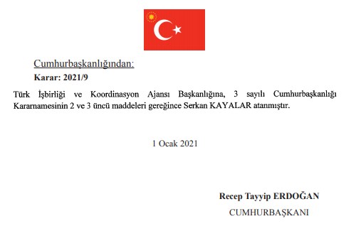 2021 Yılının İlk Cumhurbaşkanlığı Atama Kararnamesi Yayımlandı! Cumhurbaşkanı Erdoğan'dan Rektör ve 5 Bakanlık İçin Atama Kararları Resmi Gazete'de