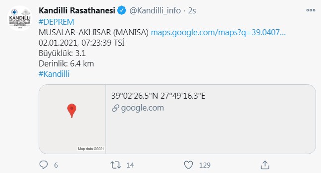 Ege Bölgesi Beşik Gibi: AFAD'dan Peş Peşe Deprem Açıklamaları Geldi, Önce İzmir Sonra Manisa Depremle Sarsıldı!