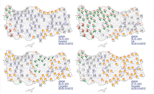 Meteoroloji Müjdeyi Verdi! Beklenen Yağışlar Ne Zaman Gelecek, Yağmur ve Kar Ne Zaman Yağacak?