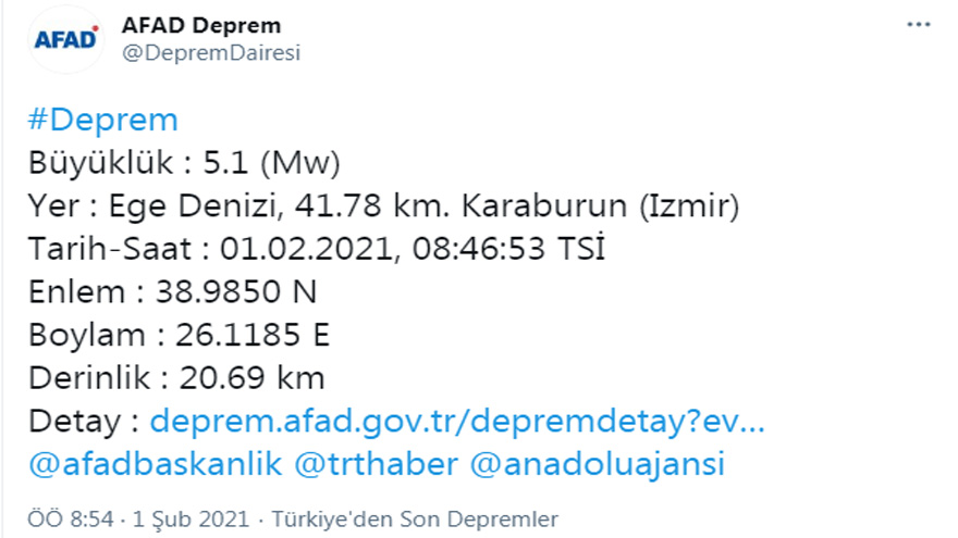 Son Dakika: İzmir'de Şiddetli Deprem! Peş Peşe 3 Sarsıntı Yaşandı