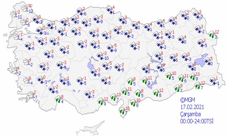 İngilizlerden Kritik Hava Durumu Uyarısı Geldi: İnanılmaz Soğuk Hava ve Yoğun Kar Yağışı Türkiye'ye Doğru Yola Çıktı