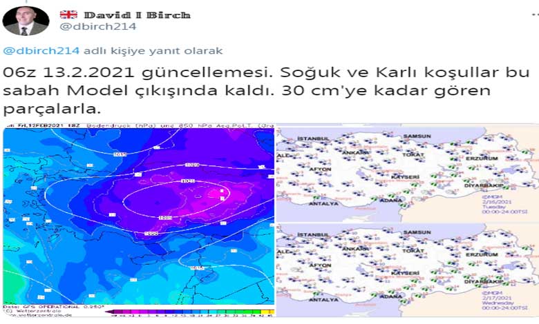 İngilizlerden Kritik Hava Durumu Uyarısı Geldi: İnanılmaz Soğuk Hava ve Yoğun Kar Yağışı Türkiye'ye Doğru Yola Çıktı