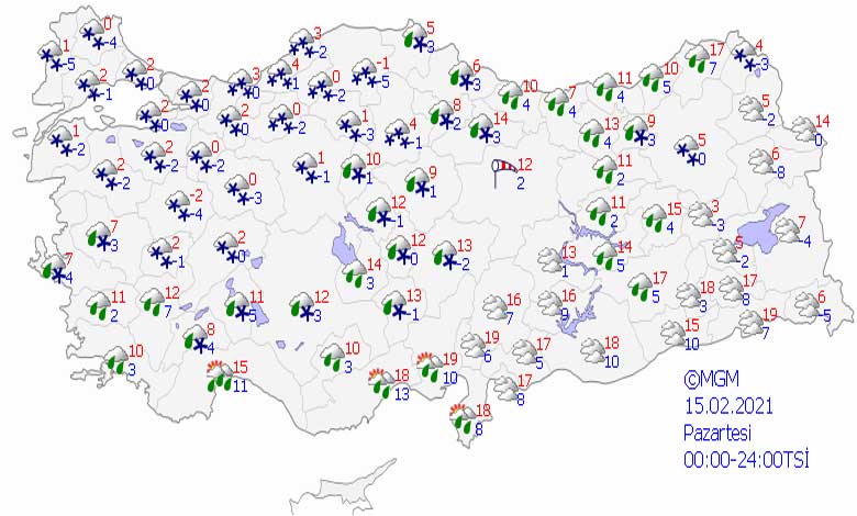 İngilizlerden Kritik Hava Durumu Uyarısı Geldi: İnanılmaz Soğuk Hava ve Yoğun Kar Yağışı Türkiye'ye Doğru Yola Çıktı