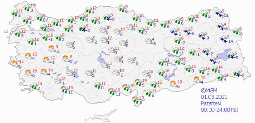 Meteoroloji İllere Ayrı Ayrı Uyarı! 3 Günlük Kar Yağışları Geri Geliyor