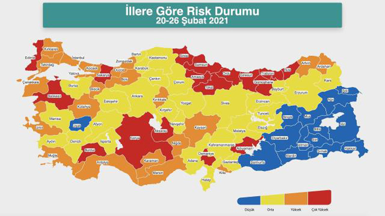 Son Rapor Yayımlandı Tüm Liste Açıklandı! Hangi İller Cumartesi Hangi İller Pazar Sokağa Çıkabilecek?