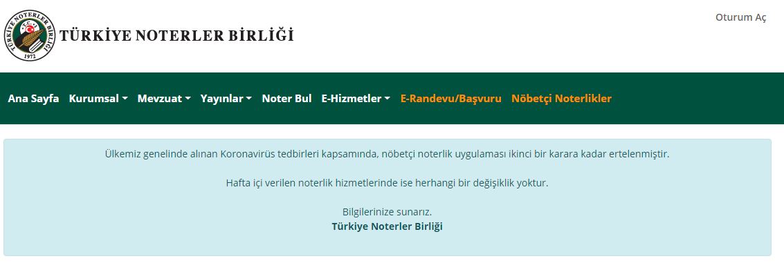 Normalleşme İle Birlikte Nöbetçi Noter Açık Mı, Cumartesi Pazar Çalışıyor Mu?