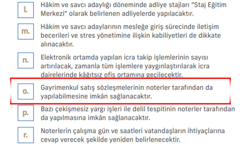 Tapu İşlemleri Notere Geçiyor! Noterler Tapu Satışına Hazır, Düğmeye Basıldı