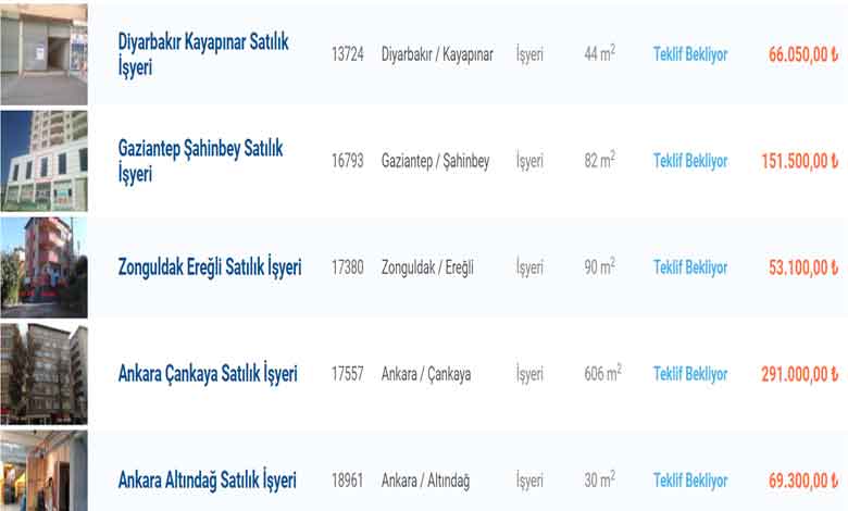 0.69 Faiz Oranı İle Bankalardan Satılık Gayrimenkuller! Ucuz Daire, Müstakil Ev, Arsa, Tarla, Dükkan, İşyeri ve Hobi Bahçeleri