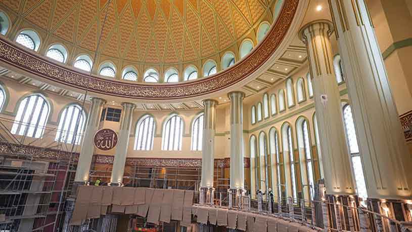 Ramazan Ayında Açılması Beklenen Taksim Camii İlk Kez Görüntülendi