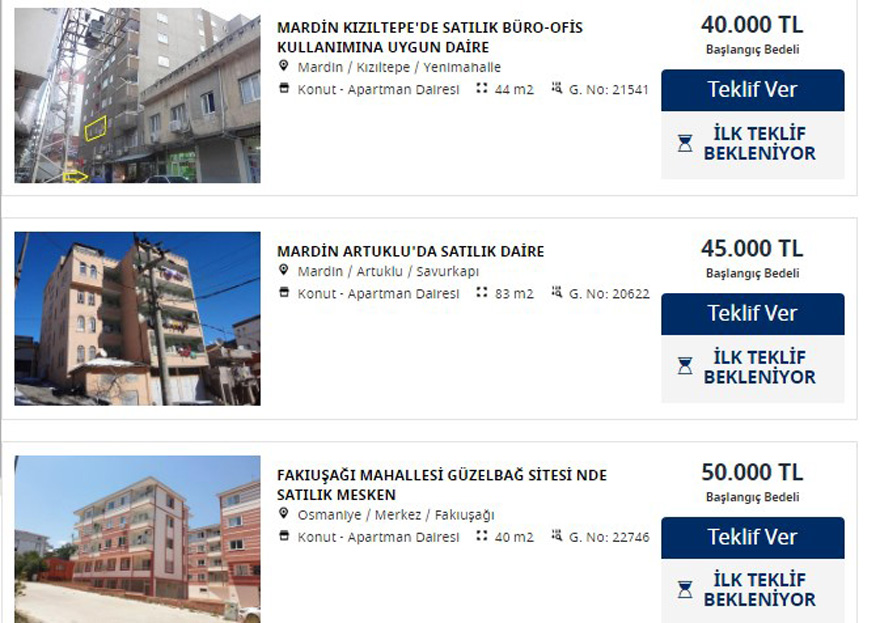 İş Bankası Kendisine Ait Evleri Satıyor! 60 Bin TL'ye 2+1 Daire, 70 Bin TL'ye 3+1 Daire