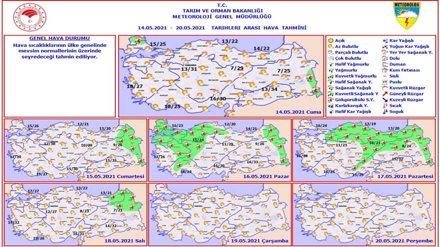 Meteoroloji Uyardı: Önce Sağanak Yağış Sonra Bunaltıcı Sıcaklar Bu İlleri Vuracak!