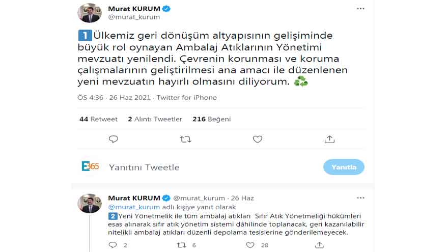 Bakan Kurum Duyurdu: Pet Şişeler, Metal, Cam, Plastik Ambalajlara Zorunlu Depozito Uygulaması O Tarihte Başlıyor!