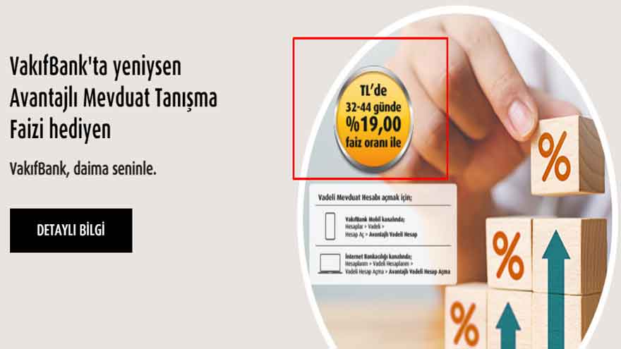Mevduat Faizine Hoşgeldin Tanışma Faizi Dopingi! Ziraat Bankası, Halkbank Vakıfbank 32 Günlük Faiz Oranları Listesi