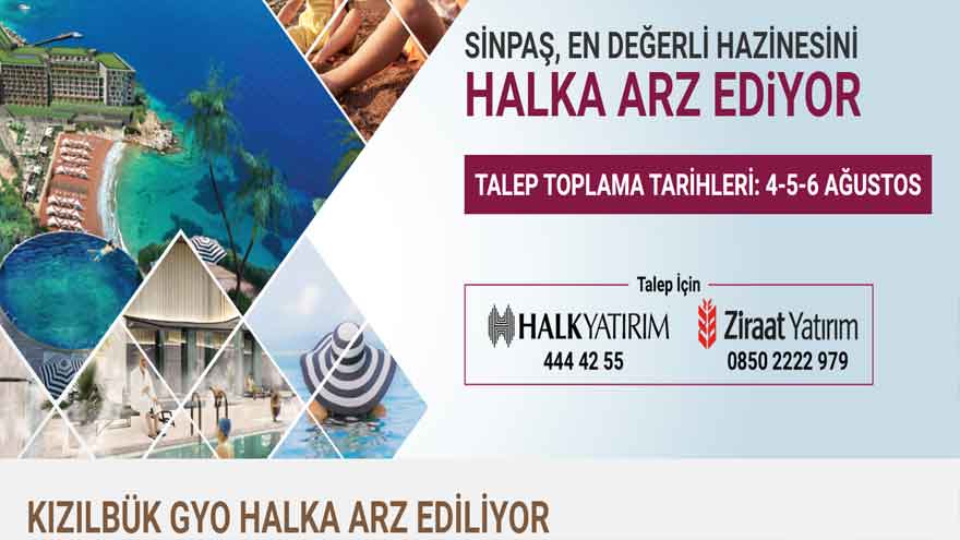 Borsa Yatırımcıları Dikkat! Sinpaş Kızlıbük GYO Halka Arz Duyurusu Geldi
