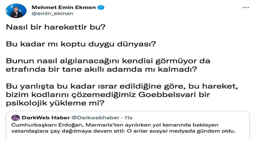 Cumhurbaşkanı Erdoğan Neden Çay Dağıtıyor? Anlamı Ne?