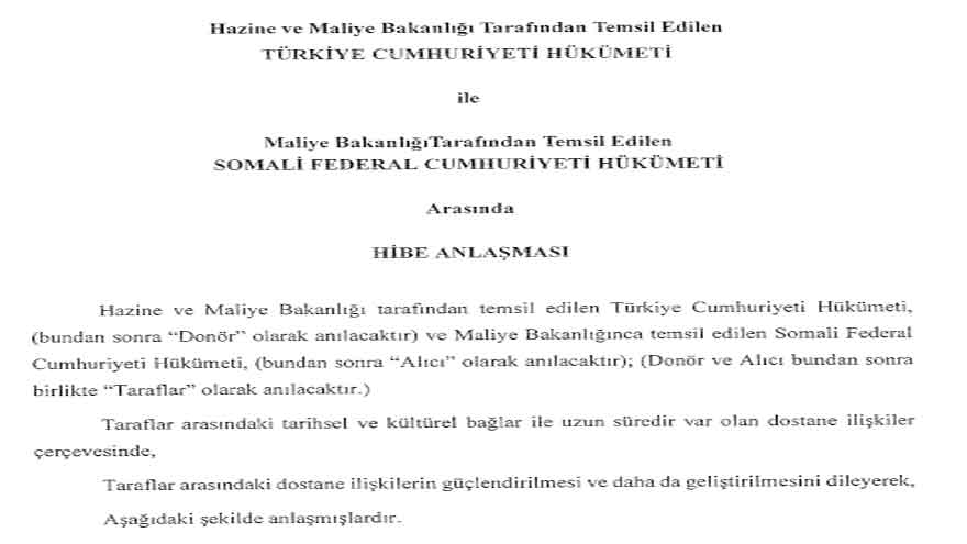 Resmi Gazete Bugün: Somali'ye 30 Milyon Dolar Yardım Doğru Mu, Hibe Ne Demek?