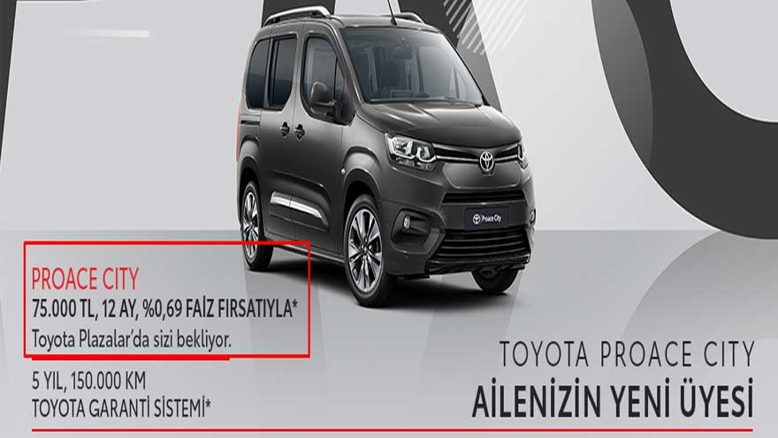 0.69 Faizle 75 Bin Liraya Kadar Taşıt Kredisi! Sıfır Araç Almak İsteyenlere Özel Kampanya