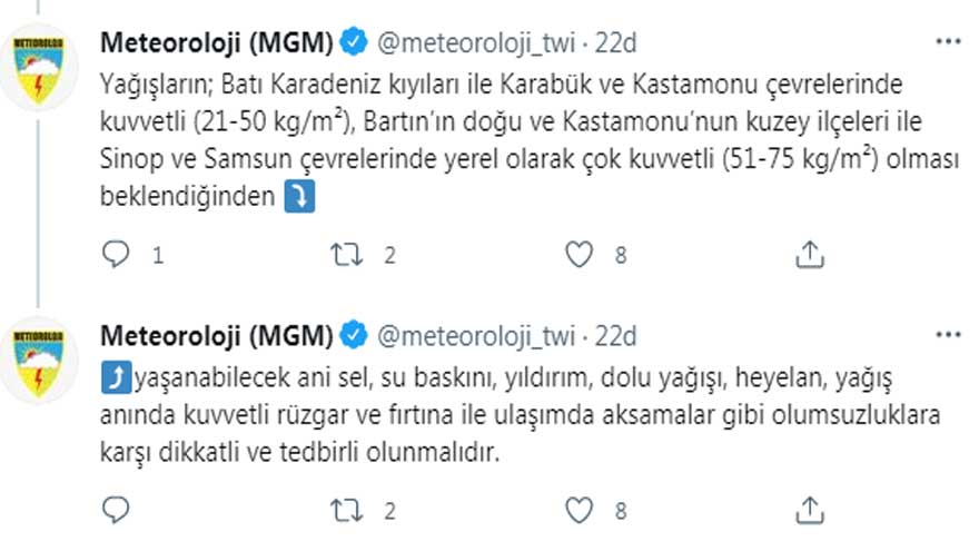 Dolu, Ani Sel, Su Baskını, Heyelan, Yıldırım Uyarısı! 13 İl İçin Meteoroloji Alarm Verdi