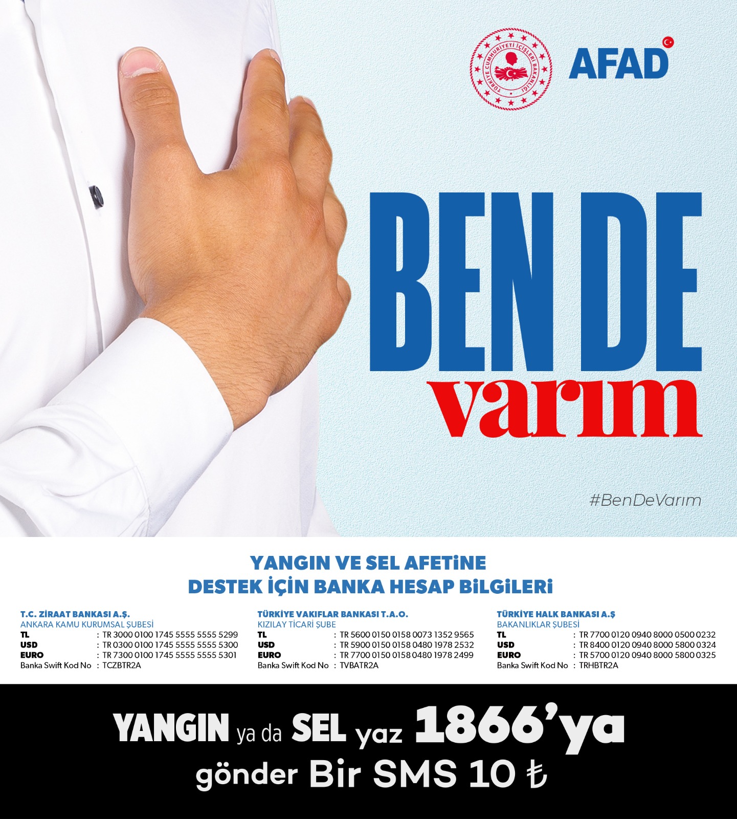 AFAD Yangın Ve Sel Yardım Kampanyası Başlatıldı! AFAD SMS Yardımı Nasıl Yapılır, AFAD IBAN Numaraları Nedir?