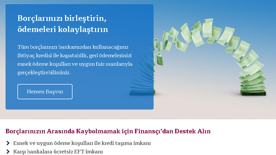 Borç Kapatma Kredisi! Ziraat Bankası, Vakıfbank, Garanti, Finansbank, Akbank