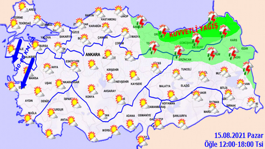 Meteorolojiden Yeni Felaket Alarmı: 5 İle Sel, Heyelan, Dolu ve Fırtına Uyarısı!