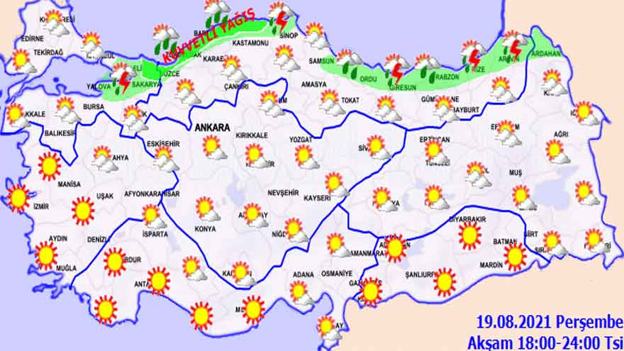 Meteoroloji'den 11 İle Son Dakika Kuvvetli Sağanak Yağış ve Sel Uyarısı! Hangi İllerde Alarm Verildi?