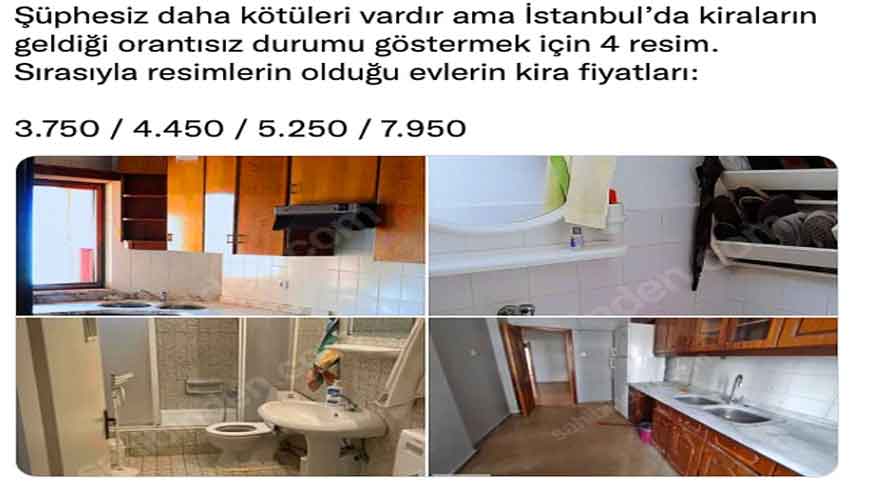 Kiralık Ev Fiyatları Vatandaşı İsyan Ettirdi! Örgüt Hücre Evi Gibi Daire 4 Bin TL