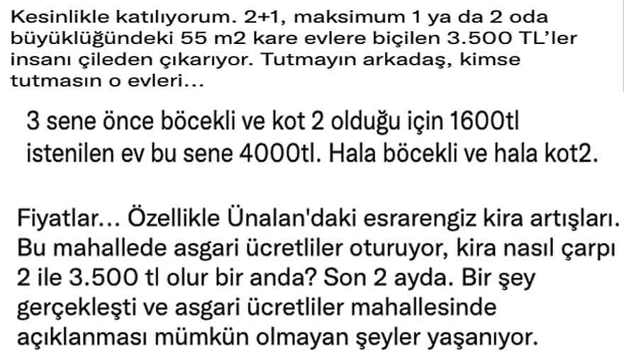 Kiralık Ev Fiyatları Vatandaşı İsyan Ettirdi! Örgüt Hücre Evi Gibi Daire 4 Bin TL