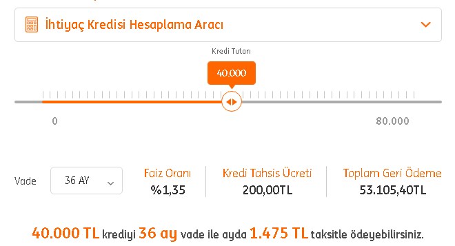 En Düşük Faiz! Maaşı Düşük Olanlara 40.000 TL İhtiyaç Kredi İNG Bank'tan