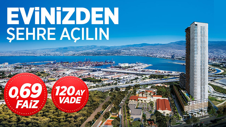 İzmir'de 0.69 Faiz ve 120 Ay Vadeyle Konut Projesi! Mahall Bomonti İzmir