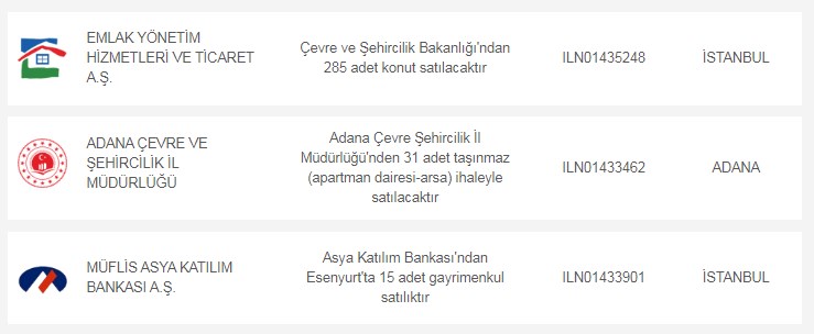 1-5 Eylül Apartman Dairesi Satışı Yapan Devlet Kurumları! Lojman Fiyat Listesi