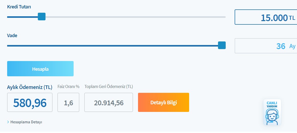 Ödeme Zorluğu Çekenlere 3 Ayda Bir Taksitle 15.000 Halkbank Emekli Kredisi