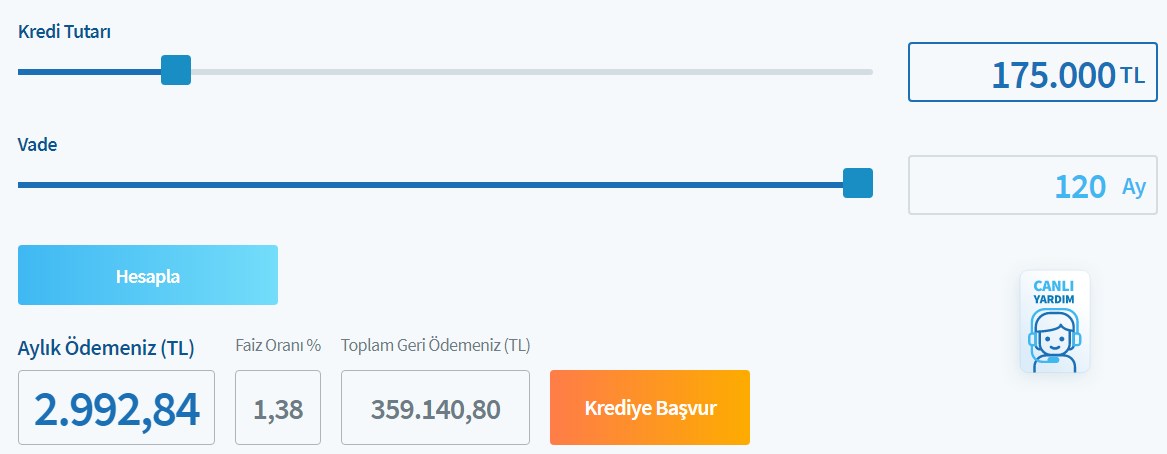 175.000 TL'si Halkbank'tan! Kendi Evinizi Taksit Taksit Ödeyin