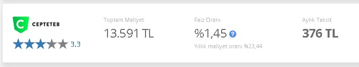 TEB'den 10.000 TL! Hemen Hesabınıza Yatsın 3 Ay Sonra Taksitlere Başlayın