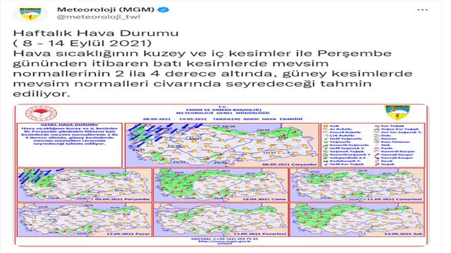 Meteoroloji Sarı Kodlu Uyarı Yayımladı! 16 İl Gök Gürültülü Sağanak Yağış ve Fırtına Tehdidi Altında