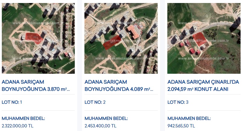 Arsa Yatırımı Yapacaklara Büyük Fırsat! Çevre Ve Şehircilik Bakanlığı Arsa Müzayedesi İle 25 İlde 235 Arsa Satıyor!