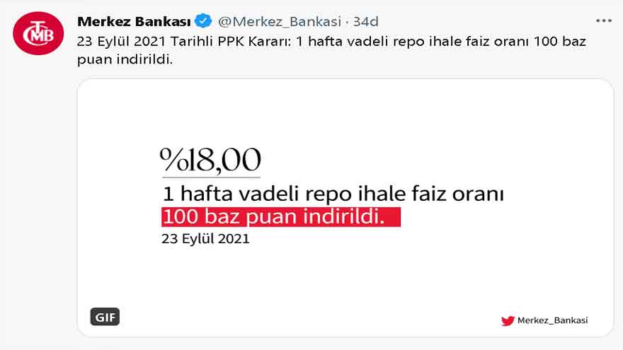 Merkez Bankası 100 Baz Puan Faiz İndirimi Ne Demek, İhtiyaç, Taşıt ve Konut Kredisi Faiz Oranları Düşecek Mi?