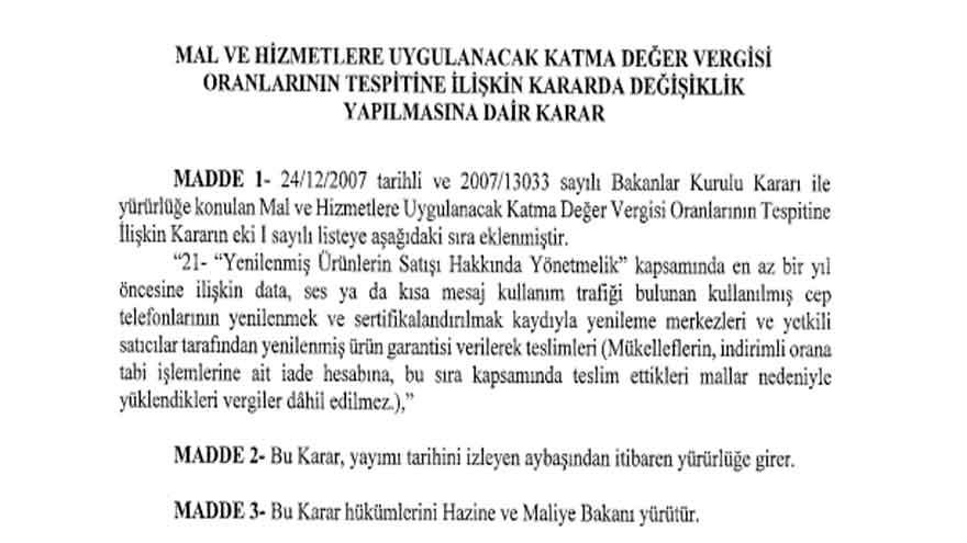 Cumhurbaşkanı Erdoğan'dan Cep Telefonu Fiyatlarına İndirim Müjdesi! KDV İndirimi Kararı Resmi Gazete'de