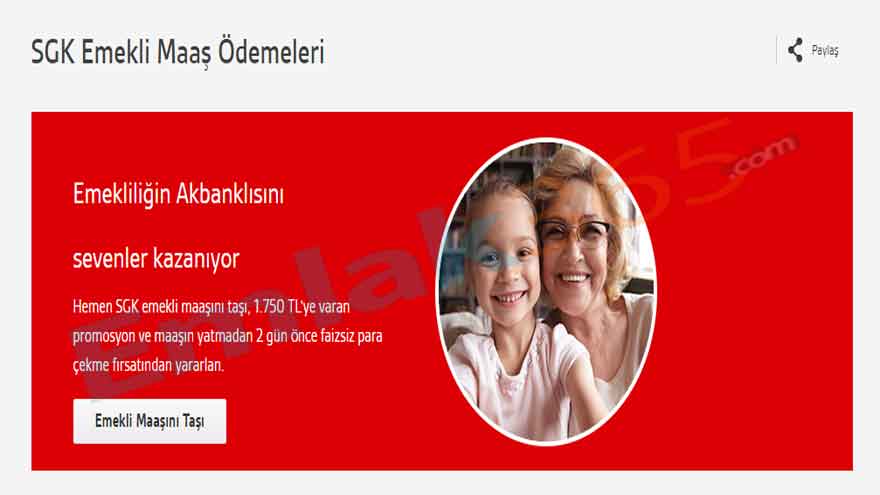 Akbank'tan Emeklilere Promosyon Müjdesi! 1.750 TL'ye Varan Promosyonla Emekliliğin Tadını Çıkarın